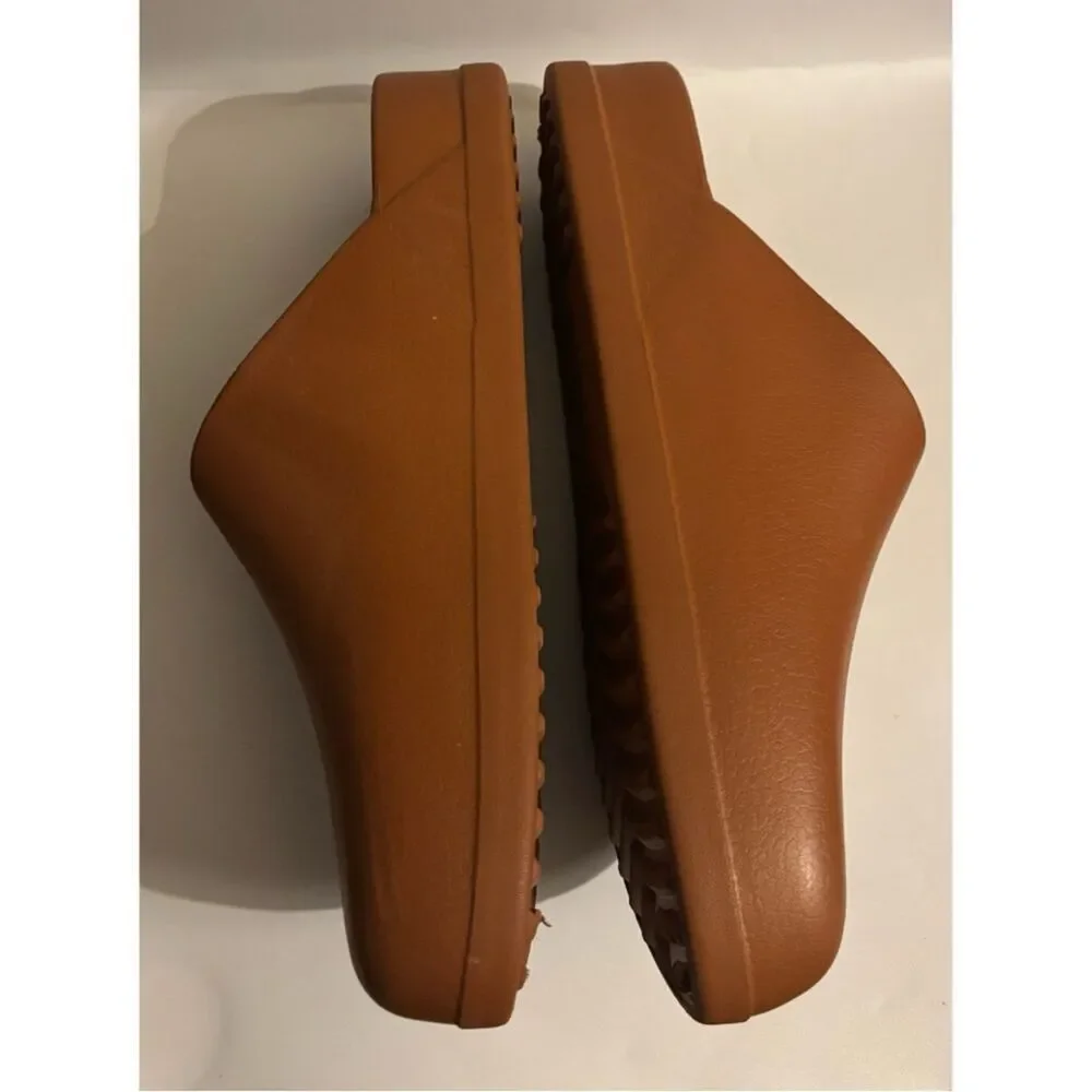 Crocs Dylan Clog Cognac Mules Size 13 ~ Pristine